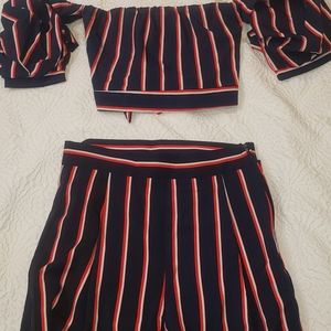 Windsor 2 piece crop top with pants